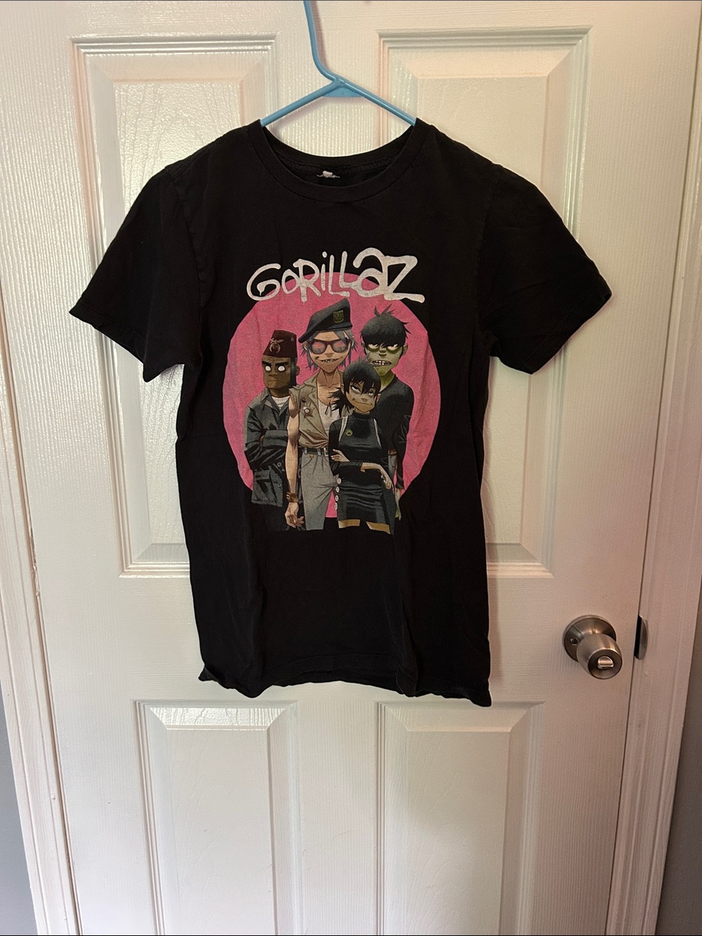 Gorillaz Black Graphic Short Sleeve Tee